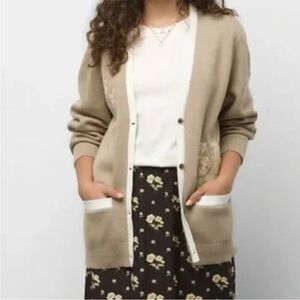 Vans Garden Natural Cardigan Chinchilla Cardigan